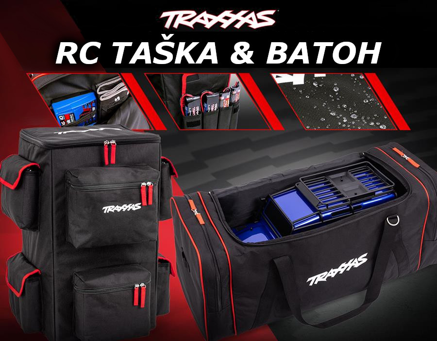 Batoh a sportovní taška Traxxas pro RC modely