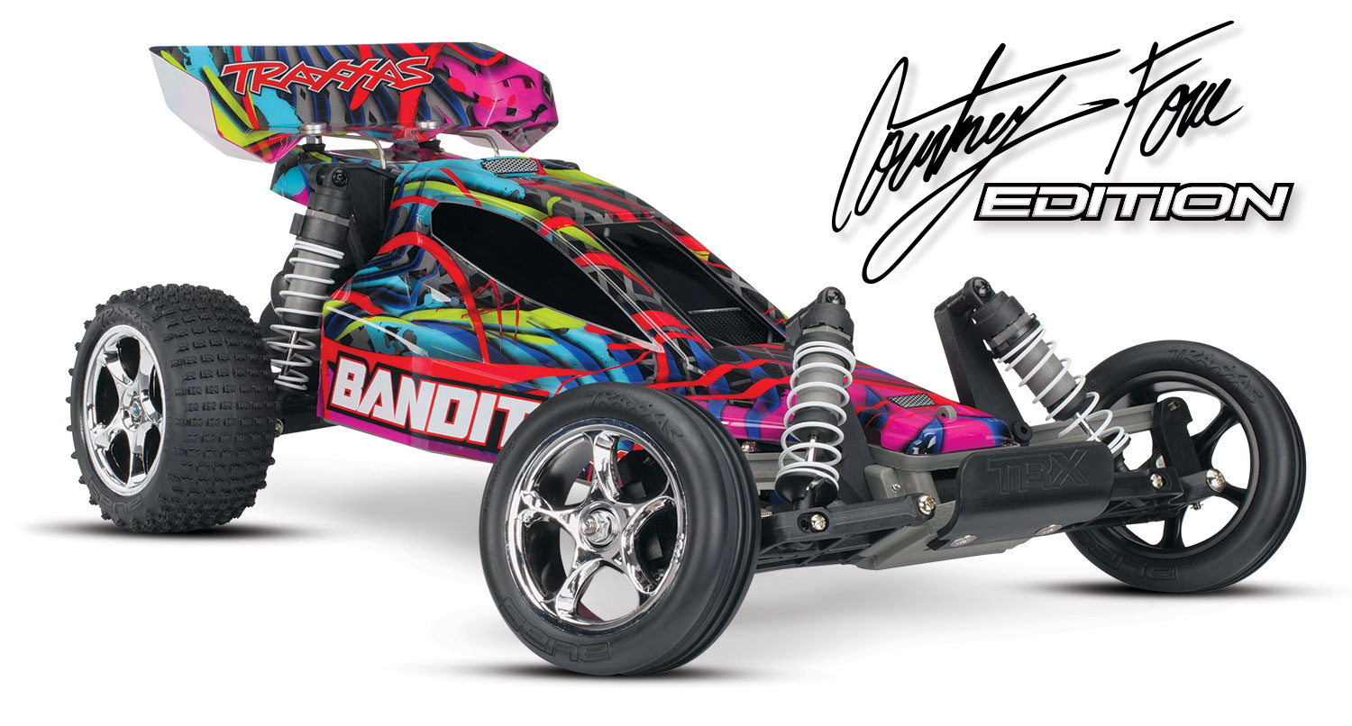 Traxxas Bandit - Courtney Force Edition