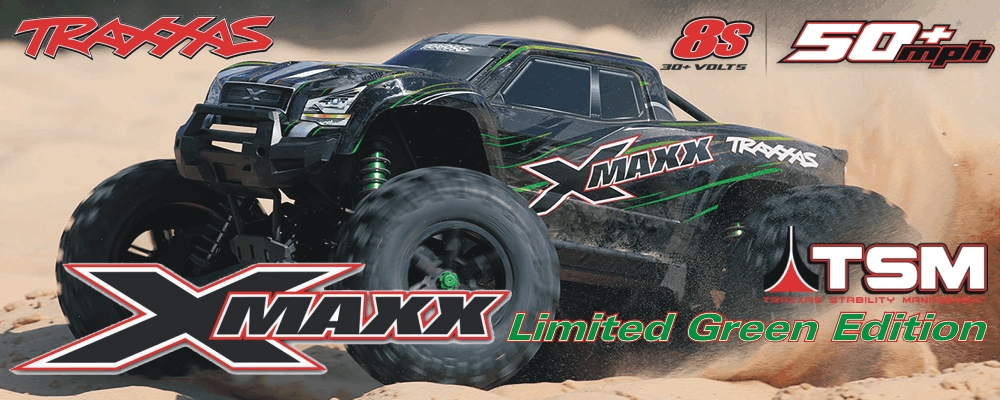 Traxxas X-Maxx 8S Limited Green Edition