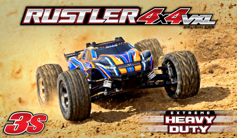 Traxxas Rustler 1:10 VXL HD 4WD RTR