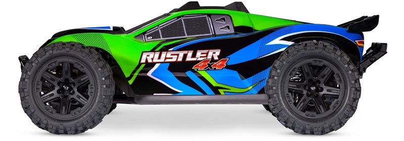 Traxxas Rustler 4WD 1:10 RTR s LED osvětlením