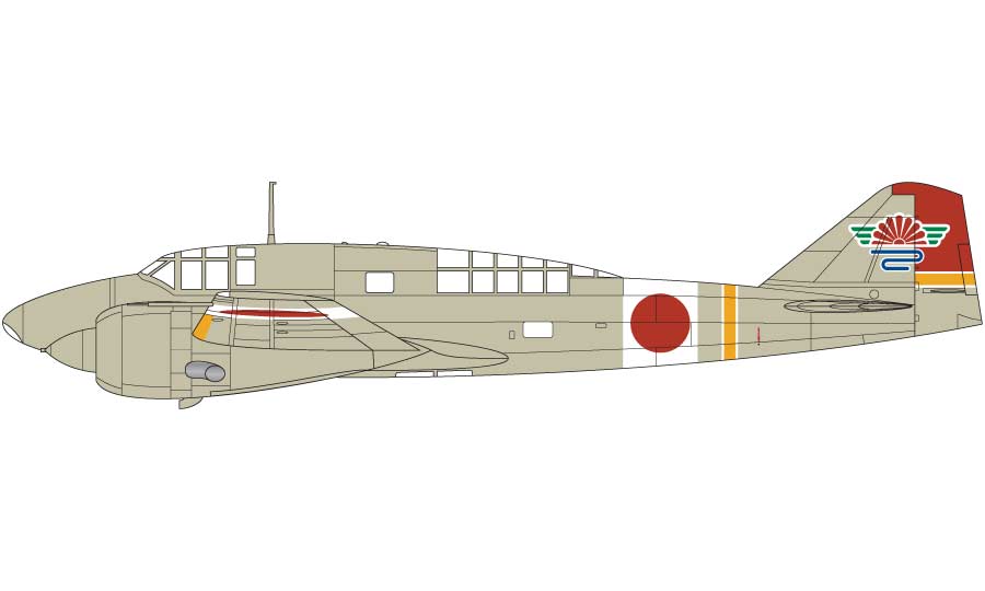 6. Dokuritsu Hiko Chutai (nezávislá letka), Air Defence of Japan, Osaka, 1944