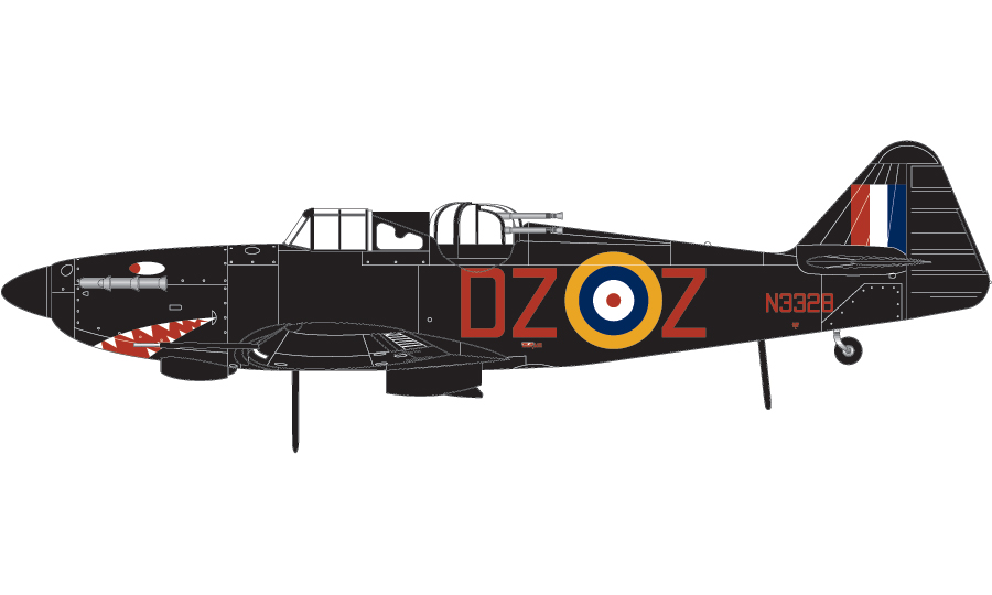 Boulton Paul Defiant Mk1, No. 151 Squadron, February 1941