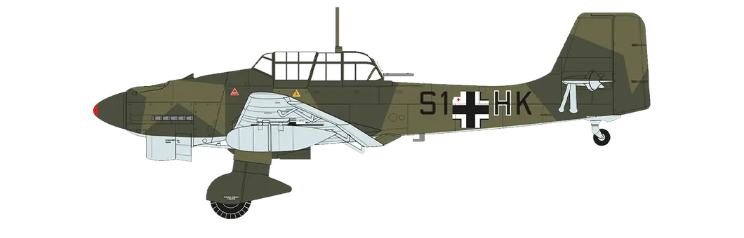 Junkers Ju87R-2 S1+AK 2./ST.G. 3 Greece Spring 1941