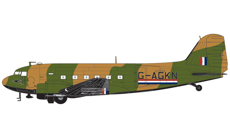 Douglas Dakota Mk.IV, G-AGKN, British Overseas Airways Corporation, 1942