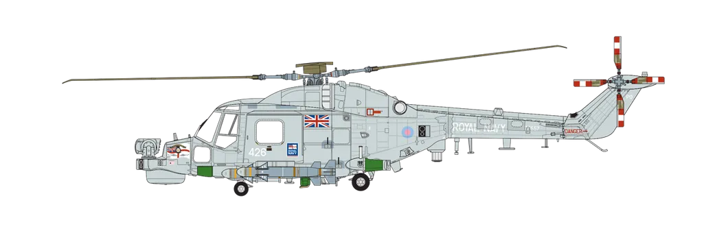 Westland Lynx HMA 8 No.815 Naval Air Squadron, HMS Portland, Royal Navy, Royal Naval Air Station Yeovilton, Somerset, England, 2017.