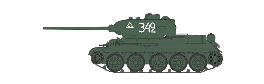 T34-85 112 Factory Production T-34/85, Zavod 112 Reportedly attachd to the 9th Tank Corps, Red Army, 1945.