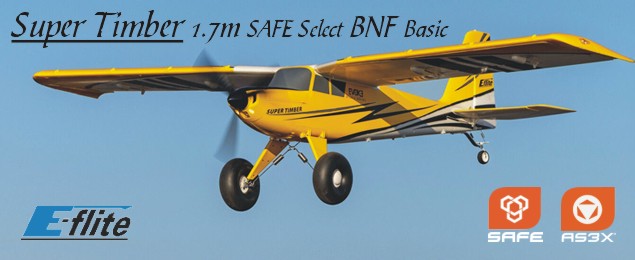 Super Timber 1.7m SAFE Select BNF Basic