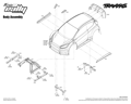Ford Fiesta 1:10 2BL 4WD RTR | Karosérie