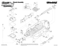 Ford Fiesta ST Rally 1:10 VXL 4WD RTR | Šasi