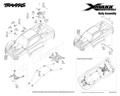 X-Maxx 8S Ultimate 1:5 4WD RTR | Karosérie