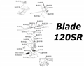 Blade 120 SR | Šasi
