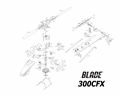 Blade 300 CFX | Šasi