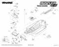 Rustler 4WD 1:10 RTR s LED osvětlením | Šasi