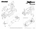 X-Maxx 8S 1:5 4WD RTR | Karosérie