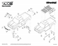 TRX-4 Sport 1:10 Kit | Karosérie