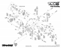 TRX-4 1:10 Kit bez karoserie | Přední část