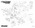 Traxxas Slash Ultimate 4WD 1:10 | Zadní část