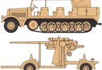 Airfix 88mm Gun s Sd Kfz7 Tractor (1:76)
