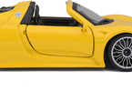 Bburago Plus Porsche 918 Spyder 1:24 žlutá