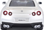 Bburago Plus Nissan GT-R 1:24 bílá metalíza