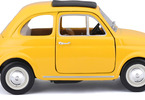 Bburago Fiat 500F 1965 1:24 žlutá