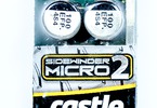 Střídavý regulátor Castle Sidewinder Micro 2 pro RC modely aut 1:18: Pohled na regulátor