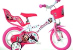 DINO Bikes - Dětské kolo 12" Minnie se sedačkou pro panenku a košíkem: Pohled