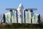 RC letadlo E-flite X-VERT VTOL: V letu