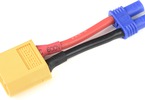 Konverzní kabel EC2 samice - XT-60 samec 14AWG