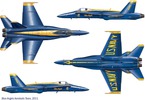 Italeri F/A-18 Blue Angels (1:72)
