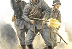 Italeri Wargames figurky - WWII německá pěchota (1:56)