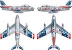 Italeri F-86F Sabre "Skyblazers" (1:48)