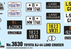 Italeri Toyota Land Cruiser BJ-44 (1:24)