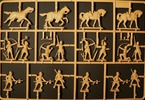 Italeri figurky - ENGLISH KNIGHTS AND ARCHERS (100 YEARS WAR) (1:72)
