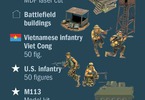 Italeri vietnamská válka - Operation Silver Bayonet 1965 (1:72)