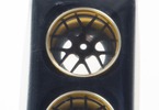 Killerbody disky hliníkové černé (2): Corvette GT2 1:10