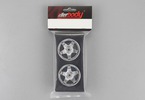 Killerbody disky hliníkové stříbrné (2): Alfa Romeo 75 Turbo 1:10