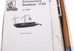 AMATI Švédská válečná loď 1775 1:35 kit