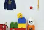 LEGO úložný box 250x500x180mm - světle modrý