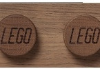 LEGO Wood dřevěný stojan na knihy dub tmavý