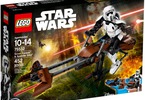 LEGO Star Wars - Průzkumný voják a speederová motorka