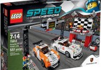 LEGO Speed Champions - Porsche 911 GT v cílové rovince
