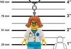 LEGO svítící klíčenka - Iconic Doktorka