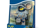 LEGO svítící klíčenka - Nexo Knights Clay