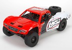 RC model auta Losi Baja Rey Trophy Truck 1:10 4WD: Celkový pohled - červená verze