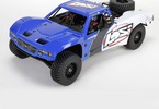 RC model auta Losi Baja Rey Trophy Truck 1:10 4WD: Celkový pohled - modrá verze