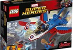 LEGO Super Heroes - Kapitán America a honička ve stíhačce: Stavebnice Lego