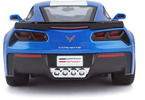 Maisto Corvette Grand Sport 2017 1:24 modrá metalíza