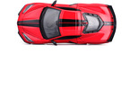 Maisto Chevrolet Corvette Stingray Coupe 2021 1:24 červená